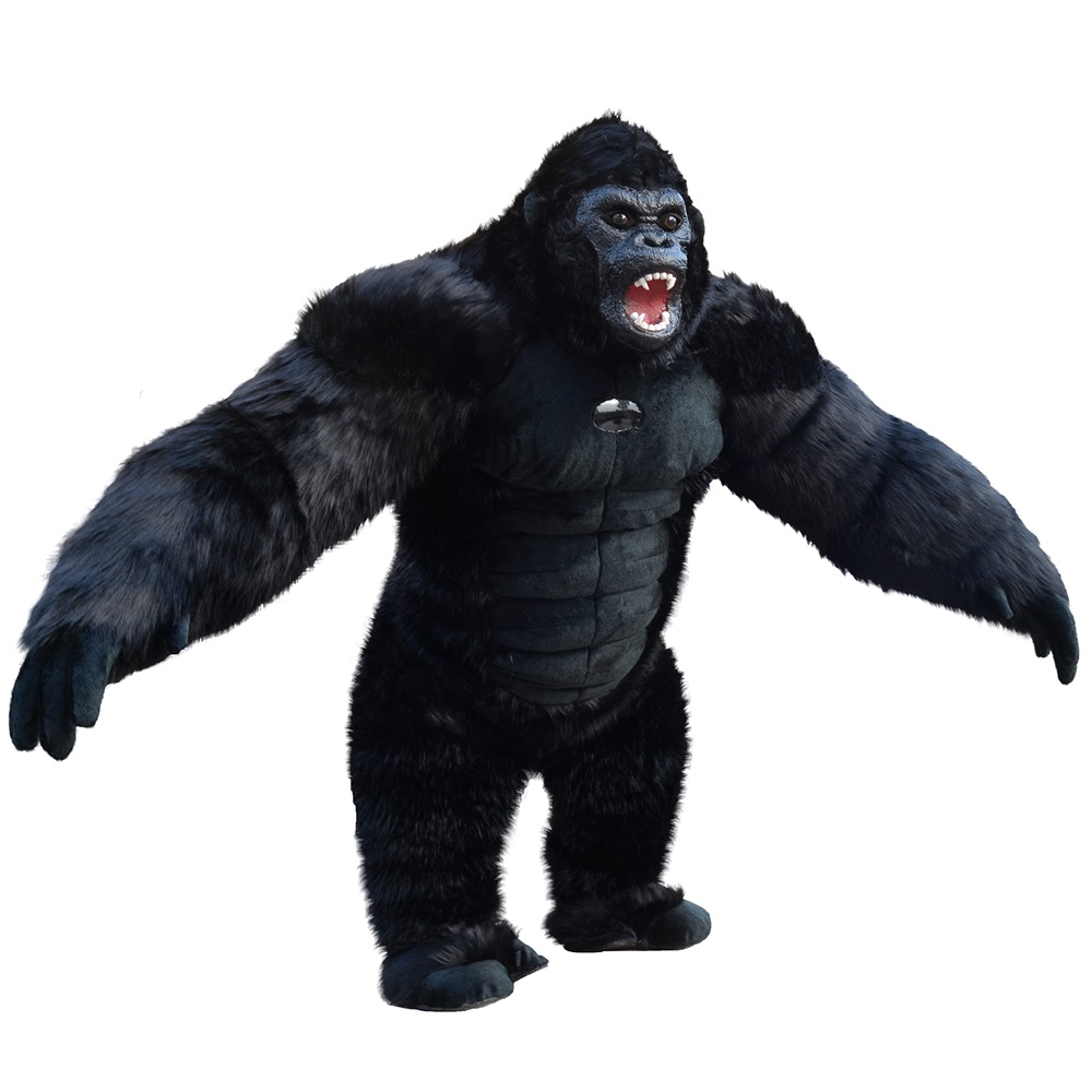 gorilla様 PUBLIC GENERAL143cm Red Box Walking Gorilla Action Figure with Light and Sound