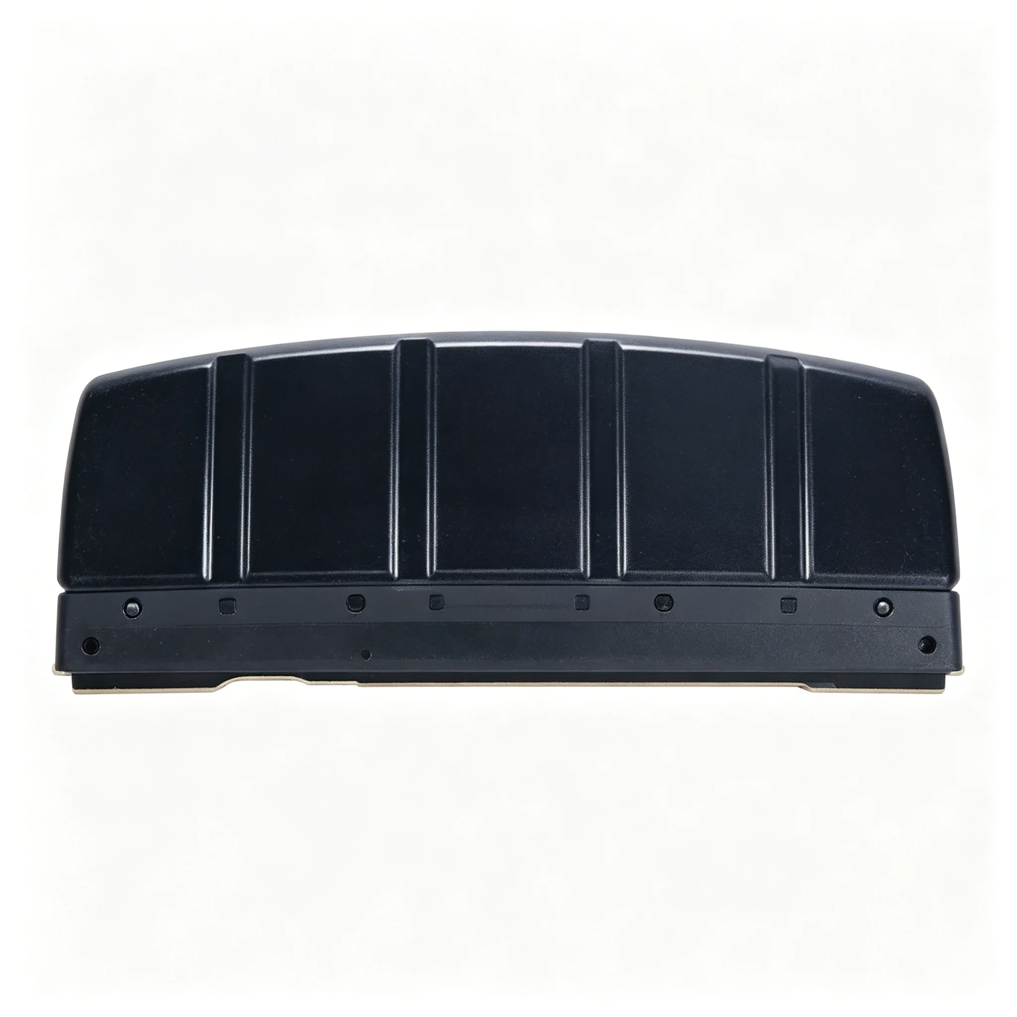 New CUS117512BL-B PERFECT FIT DIRECT INSTALL Front Bumper Lower Cover Gloss Black for VOGUE 2018-