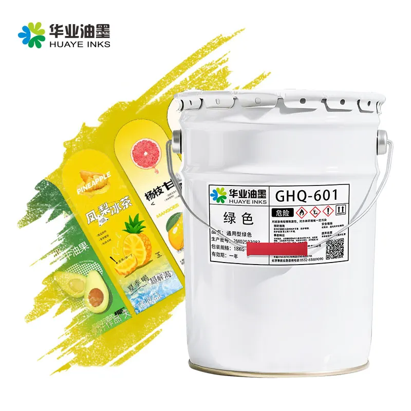 Solvent Inks for Printing Labels and Shopping Bags on Plastic Bags and Packaging Materials Ink