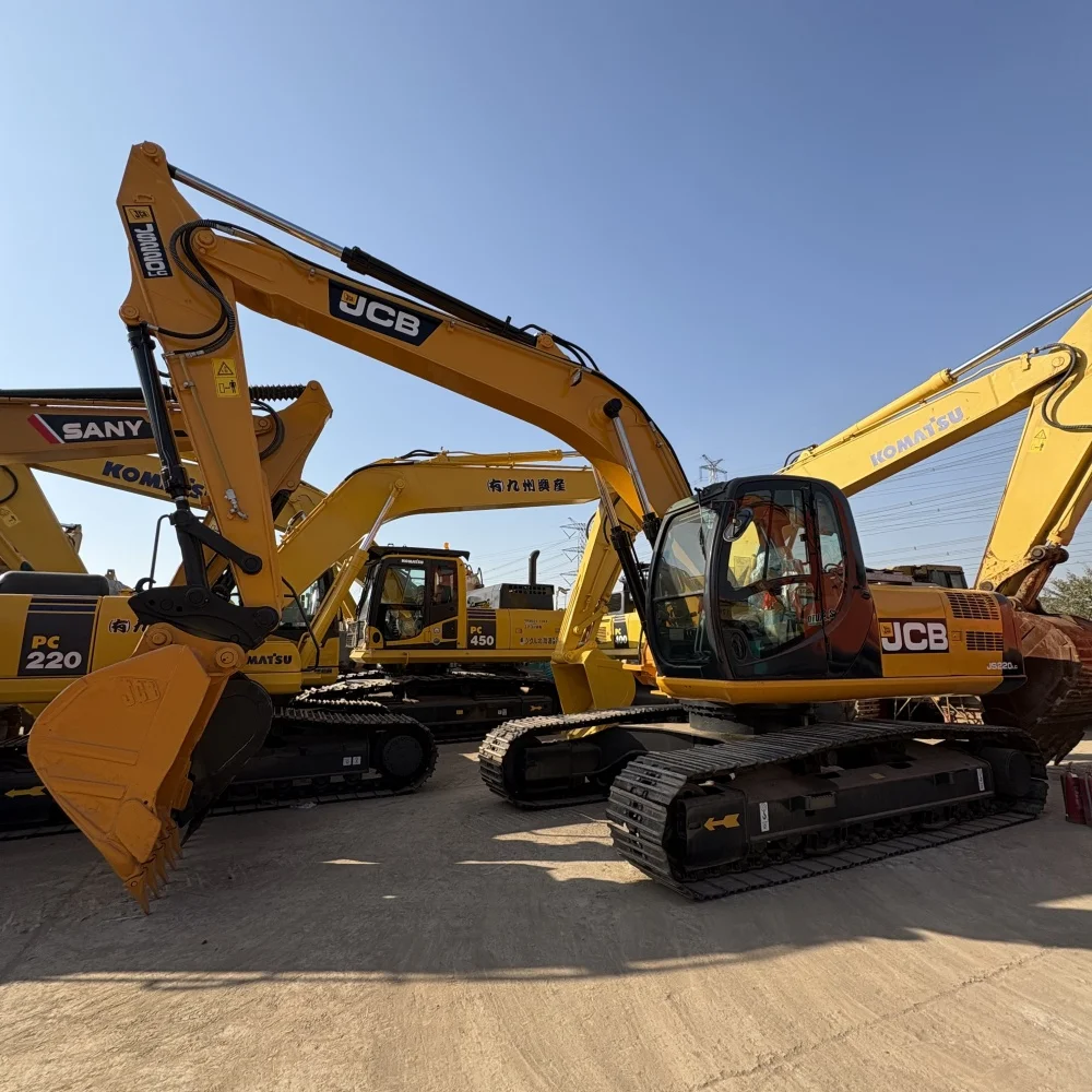 Used JCB JS220LC Excavator for Sale, 22 Ton, High Quality, Best After Service, in Stock