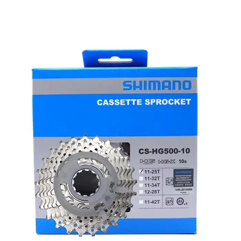 Shimano CS HG500-10 speed Road Bicycle Bike Cassette Sprocket for 10s 10v road drivetrains 12-28T 11-25/32T/34T Freewheel