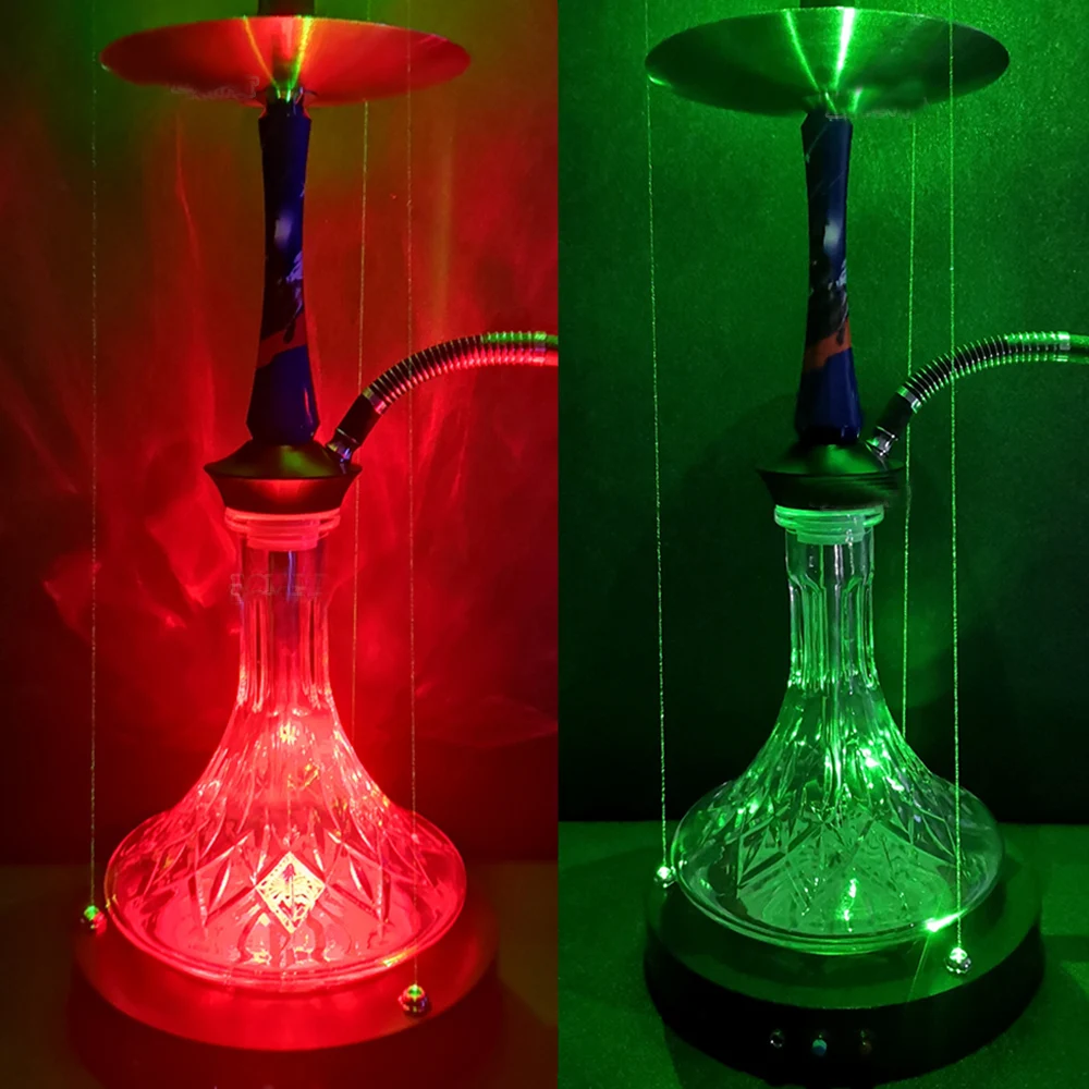 Aiyan Rgb Colorful Laser Light Base For Hookah Shisha