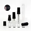 Clear glass bottle