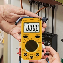 VA25B Small Digital Automatic Detect Multimeter NVC Backlight Alarm 600V Ampere Volt Meter Battery Electrical Testers Multimeter