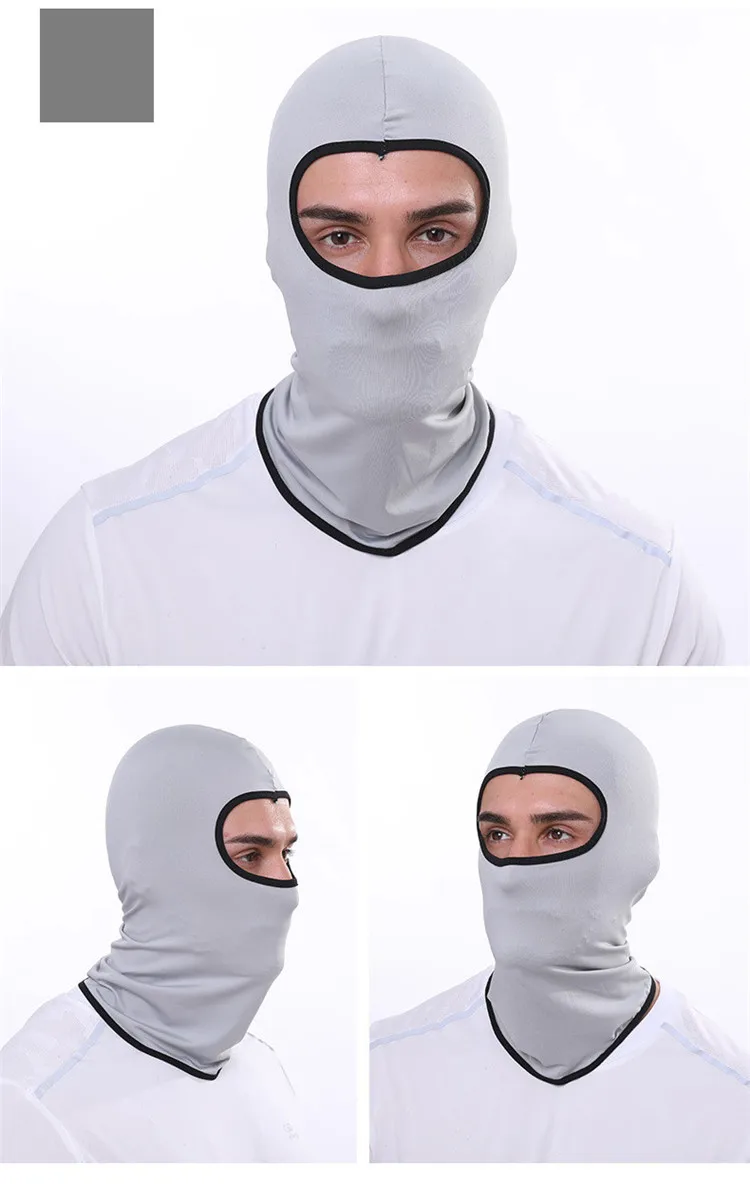 Cycling Cap Ski Full Face Cover Motorcycle Balaclava Hat Hood Neck Dustproof Winter Summer Fleece Covers Thermal Face Cover