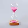 rose avec support en bois