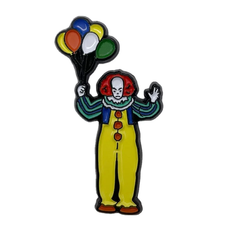 Лидер продаж значки булавки высокого качества милые животные аниме металлический значок индивидуальная булавка на лацкан мягкая