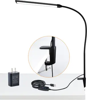 Modern Bedroom Daylight Flexible Multi Function Led Desk Light Lampada With A Easy Clip Night Reading Lamp Light For Book