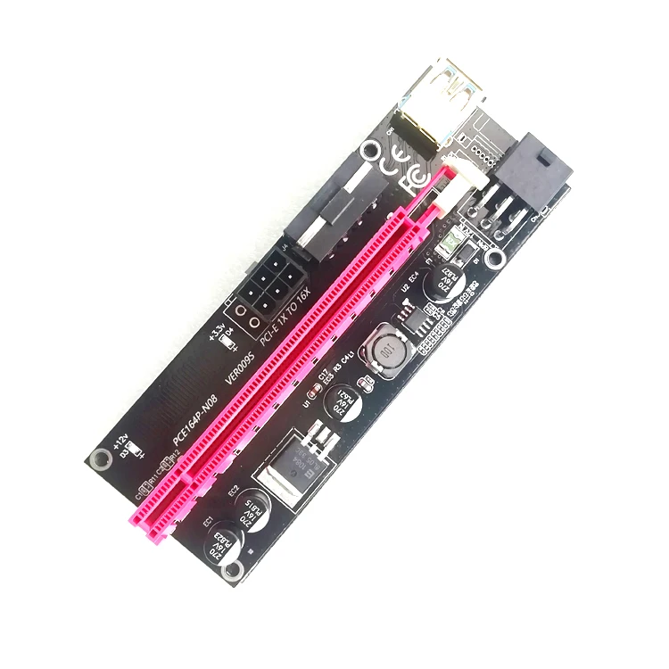 Hot Selling USB Extender PCIE PCI-E Computer Accessories Desktop Riser PCI E for Video Card
