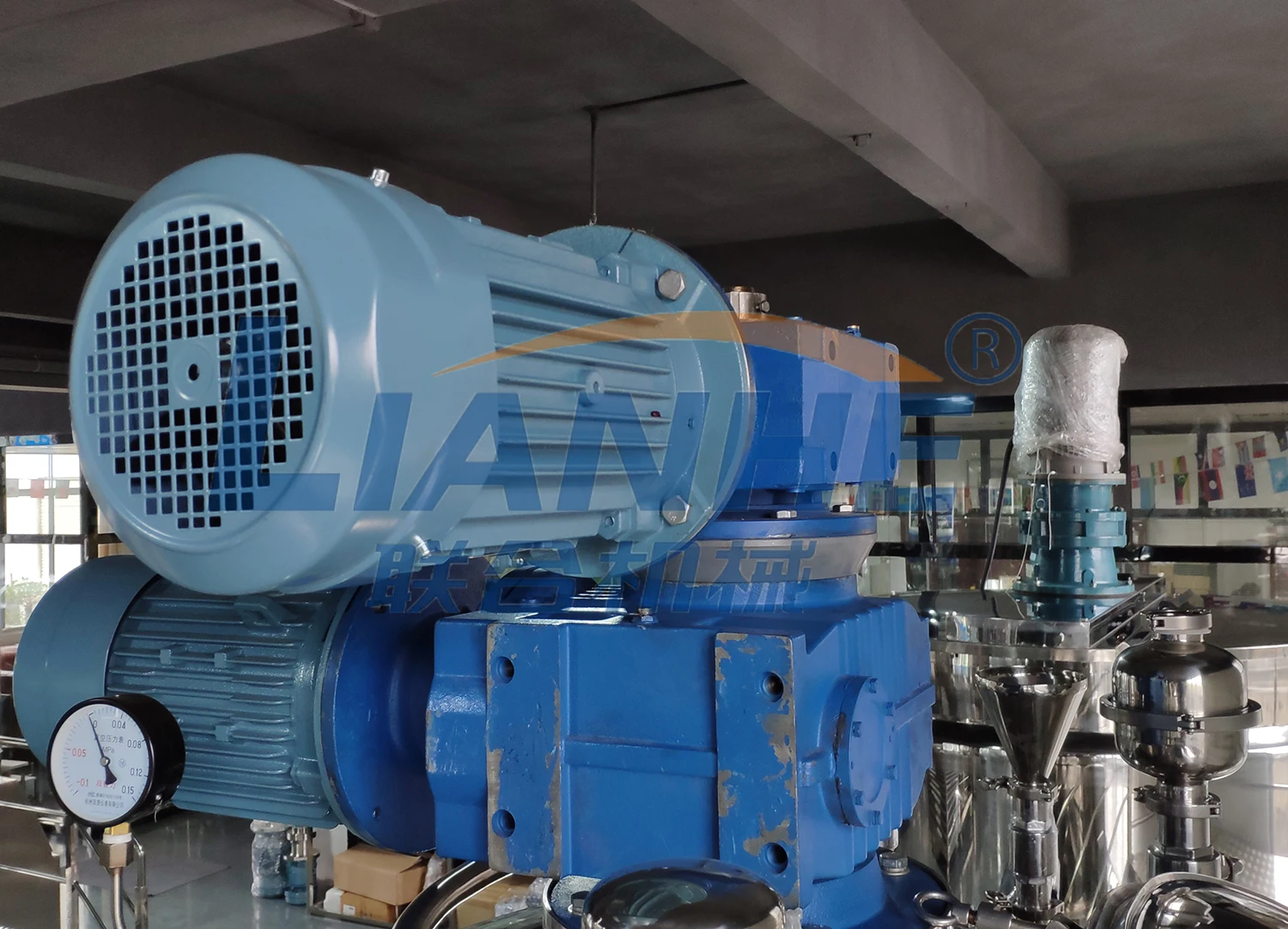 Гель для волос машина гель производственное оборудование небольшой лосьон смеситель косметическая