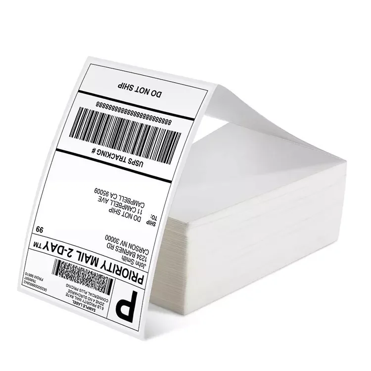 4x6 Shipping Label A6 Thermal Sticker Paper - Zehong Sticker