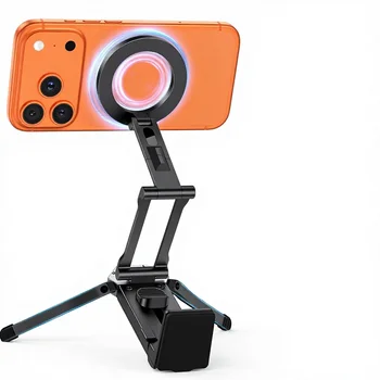 OMOTON TP02 Aluminum Magnetic Phone Tripod 360 Rotation for 4-in-1 Adjustable Stand for 17/16/15/14 Pro MAX Air Gym detail image