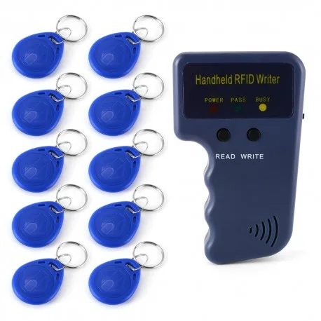 Handheld RFID Scanner 125KHz ID Card Reader RFID Duplicator