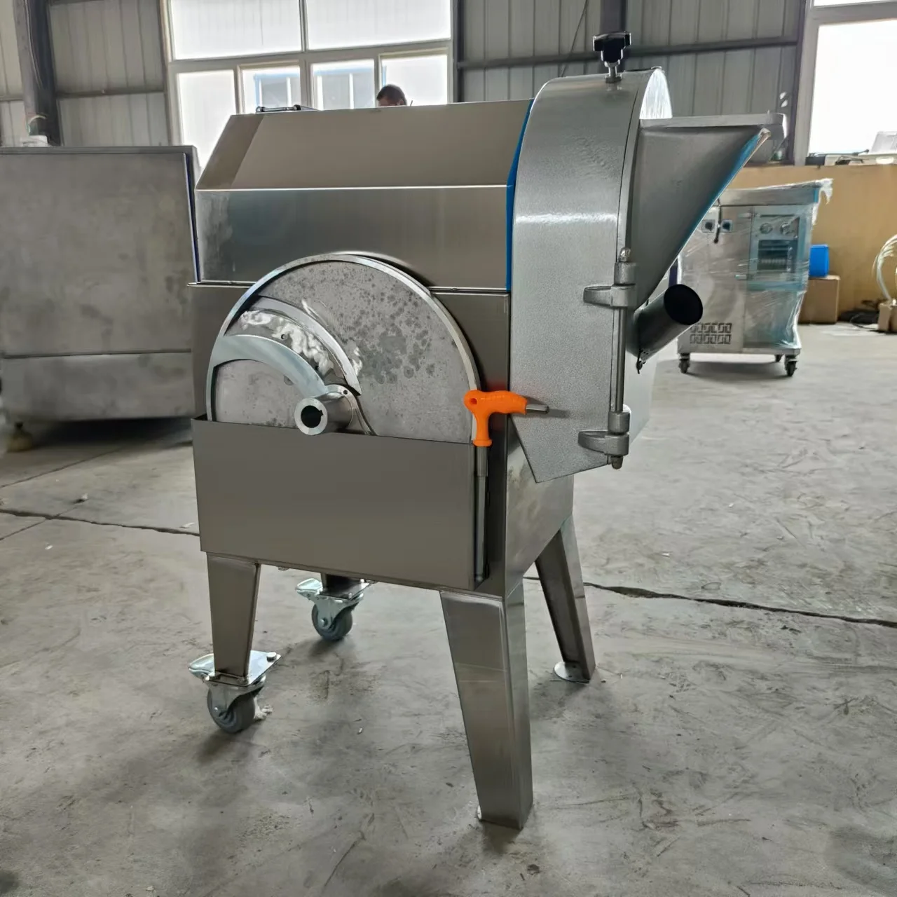 Hot Sale Commercial Electric Food Chopper Vegetable Cutter for Fruits and Vegetables Nut and Potato Dicing Machine