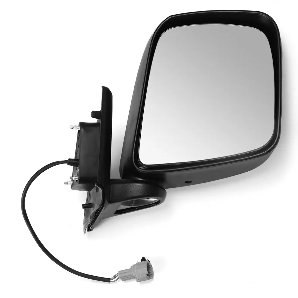 2010-2018 Nissan NV200 LHD Rear View Side Mirror Black Electric with 3pin Car Mirrors