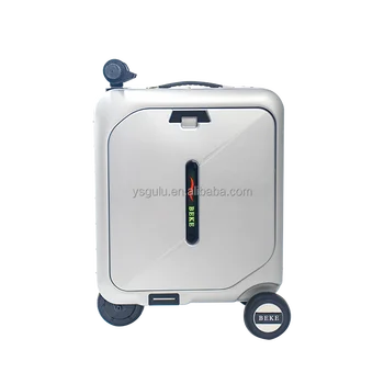 Best-Selling 2025 Canton Fair Smart Electric Riding Luggage Case Luxury Lightweight Design for Business Trips Daily Commuting