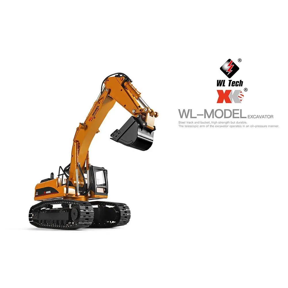wltoys 16800 excavator ショベルカー WLtoys 16800 1/16 2.4G Excavator RC Car Toys Styling 23