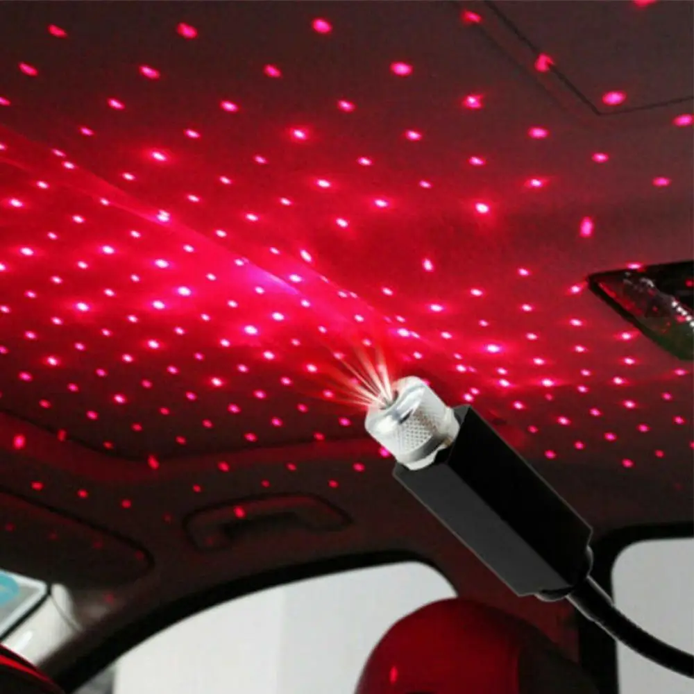 car usb led ambient star light