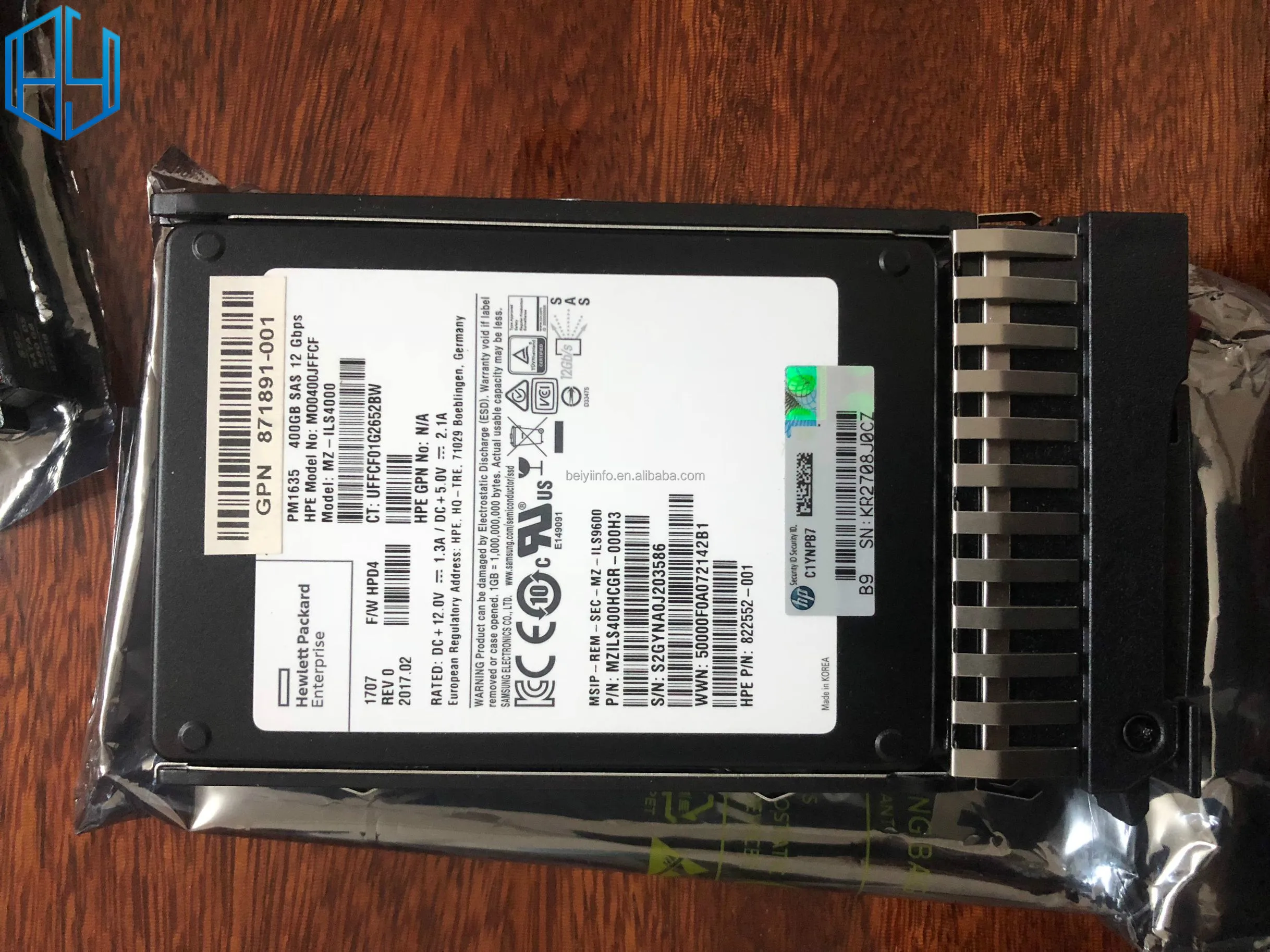 Original BULK HPE P9M79A 400GB 12G SAS MU 3.5 LFF MSA Hard Drive