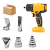 Heat Gun Bare Tool,Yellow 5-Pc Set
