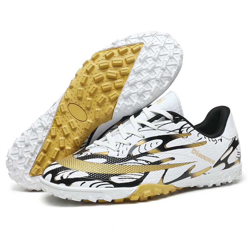 Durable Lightweight Fashion Sneakers Comfortable Youth Junior Kids TF Soccer Shoe Athletic Outdoor Boys Soccer Shoes Football