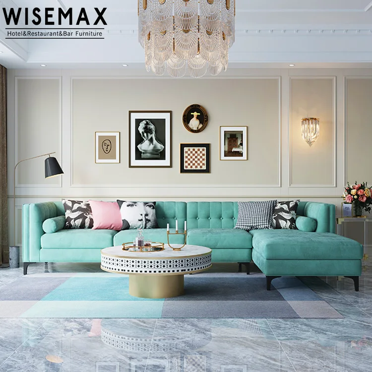 家具 2306 WISEMAX FURNITURE新モデルアンティークホテルソファデザイン