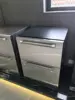 stainless steel drawer black body