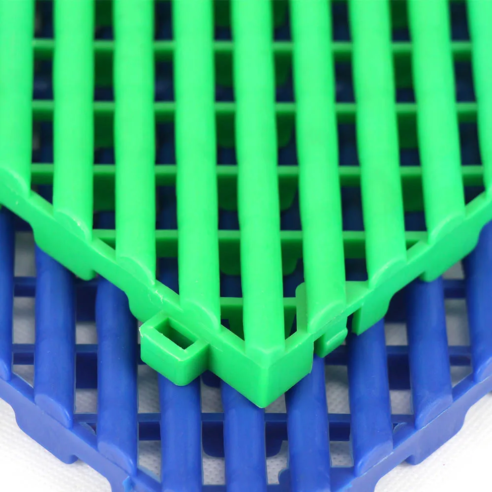Interlocking Garage Floor Tiles Plastic Floor Tile Set For Parking