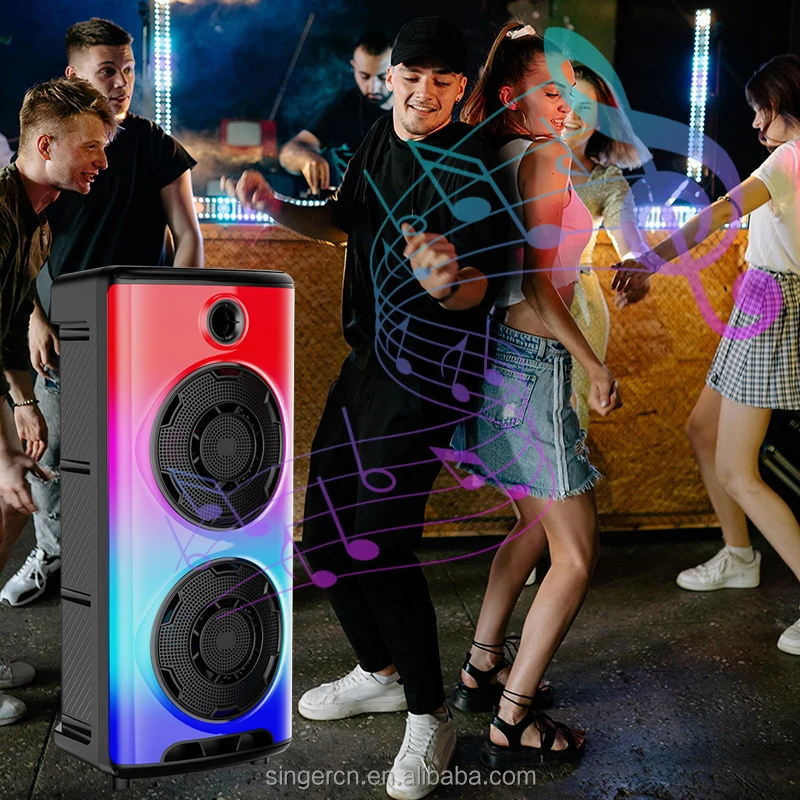 ZQS8287 Portable Bluetooth Speaker - Powerful Party Audio