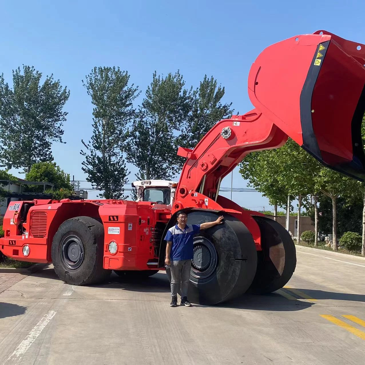 Touxing Underground Diesel Mining Scooptram