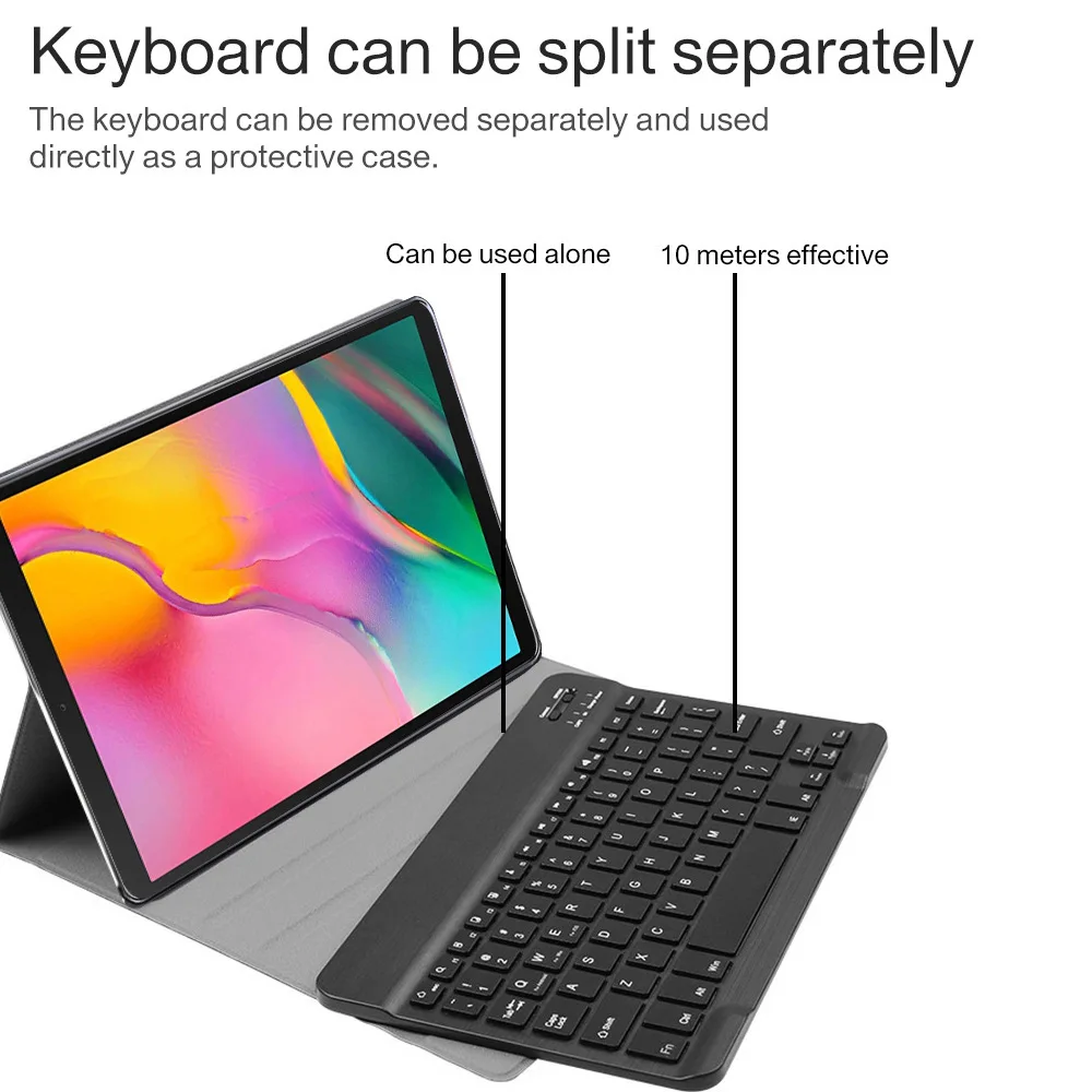 product smart wireless bluetooth keyboard protective cover tablet detachable magic keyboard leather case for ipad air 13 pro 11 2025-2