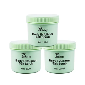 2026 Private Label Organic Smooth Skin Body Scrub Whitening Effects Exfoliating Body Scrub Infused Dead Sea Salt Shea Butter