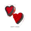 S Heart 13 Roses