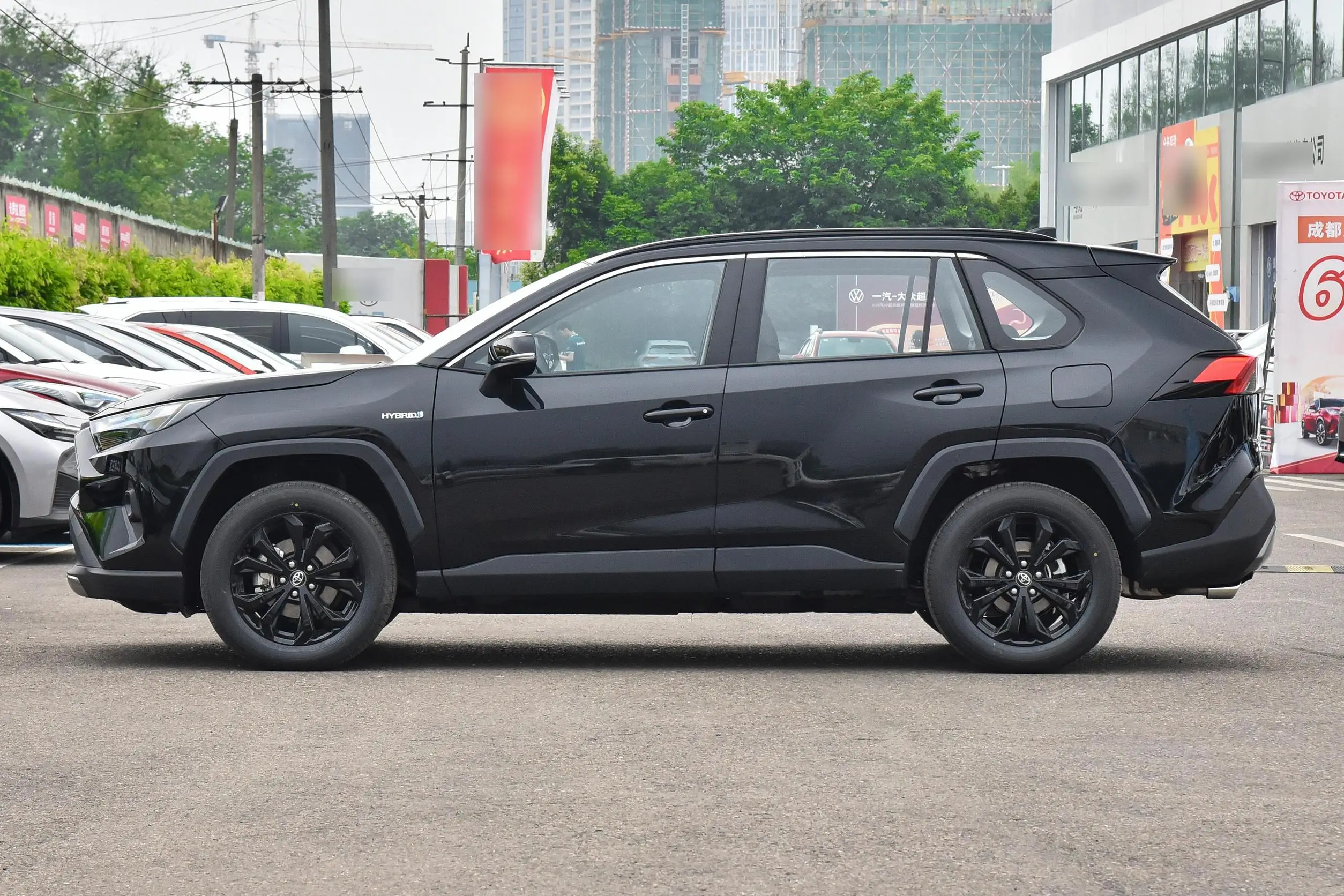 Rav4 Pro Toyota Rav 4 RAV4 Car Rongfang Twin-engine E+ 2023 2.5L 4*4 Flagship ...