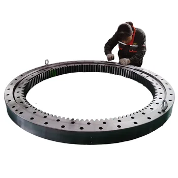 Top factory excavator slewing bearing slewing ring for sale quenching machine turntable bearing