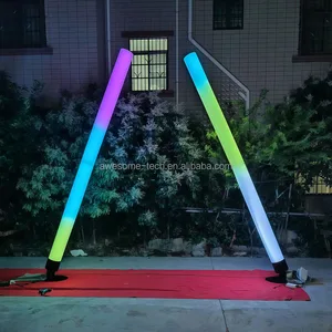 Led Event Decoration Tube Light Multi Color Party Lighting Unique Ultra Big Lighted Pillar