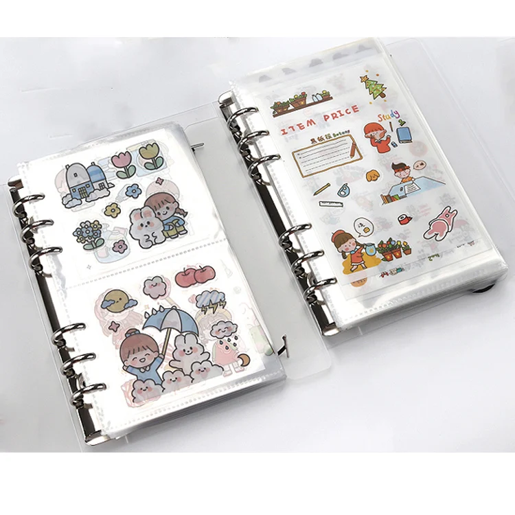 Reusable Sticker Album for Scrapbooking, Custom Size PVC Storage ...