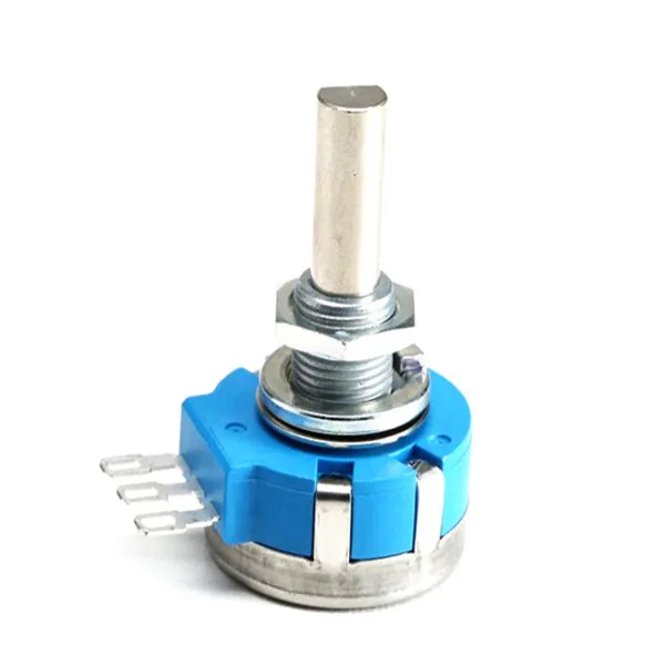 500W Power Rotary Potentiometer with 1k-10kΩ Resistance and ±10% Tolerance for Precision Control