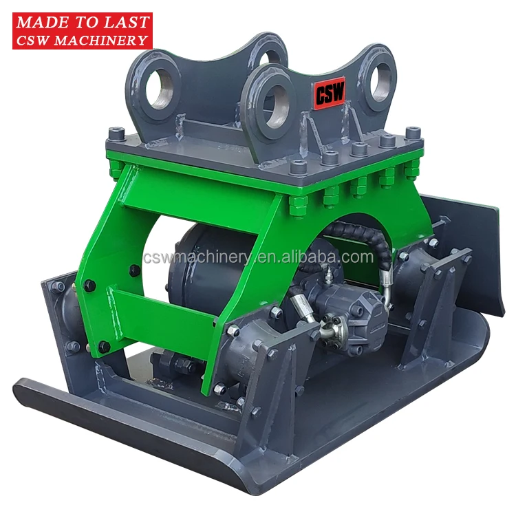 Csw Hydraulic Compaction Plate Compaction Wheel For Excavators Buy