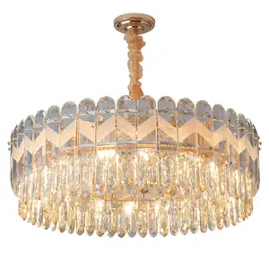 Indoor Decoration Chandelier Lighting Modern Crystal Led Pendant Light for Living Room