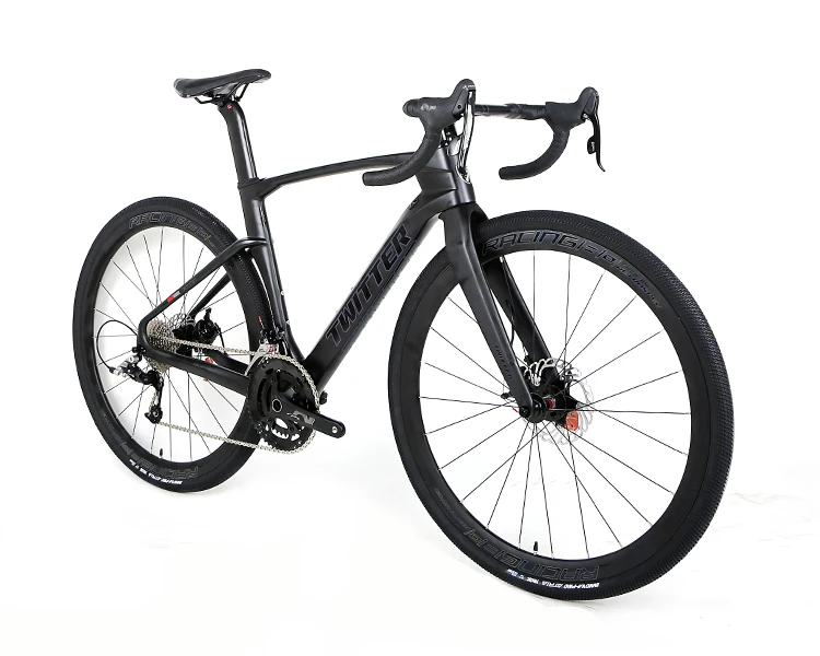 TWITTER The New Gravel X APEX 11S Hydraulic Disc Brake700C*40C Carbon Fiber  Road Bike Fully Hidden Internal Cable gravel bicycle