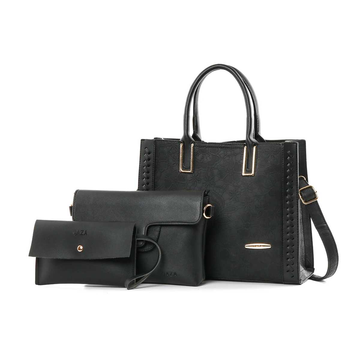 ZR95Z Гуанчжоу, Новое поступление, сумки, оптовый рынок, комплект женских сумок из искусственной кожи 3 в 1