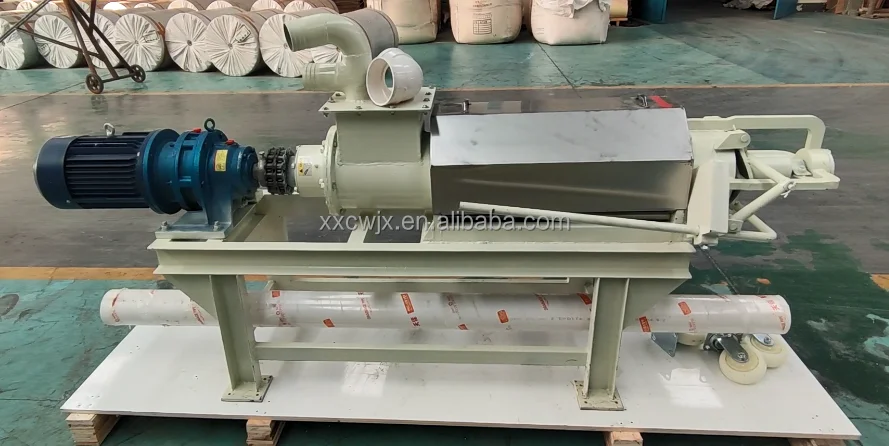 CE Approved Cow Manure Dewater Machine/pig Dung Dewatering Machine