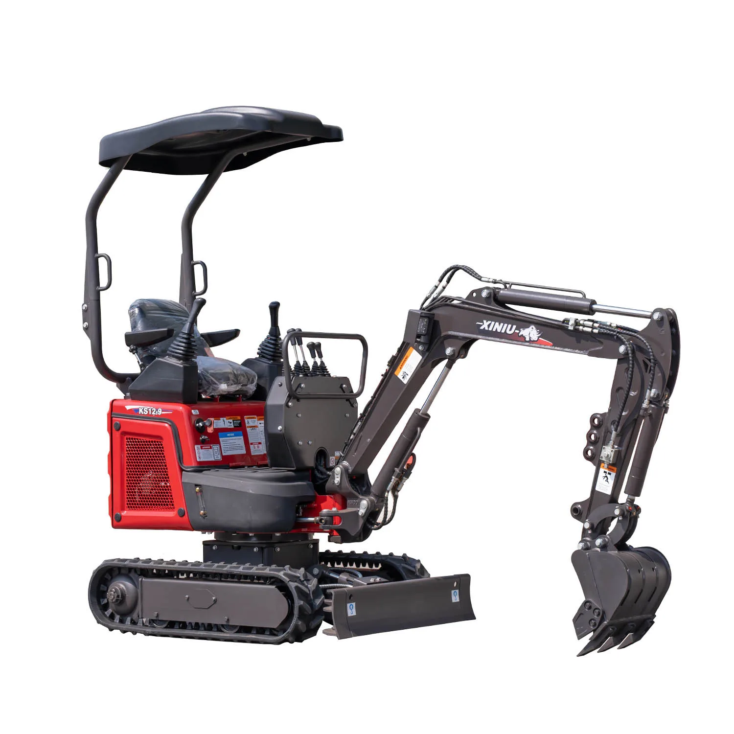 KAISAN 1 ton 1.2 ton mini excavator earth moving machinery garden farm use micro excavator-122055