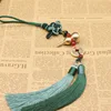 Genuine Copper Five Emperors Gourd with Green Tassels