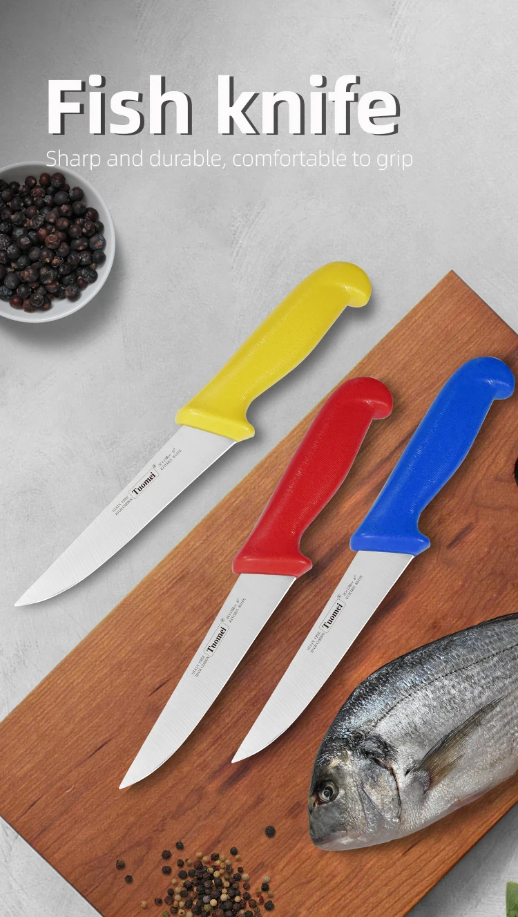 Professional 6 Inch Filleting Knives Stainless Steel Kitchen Knife Set