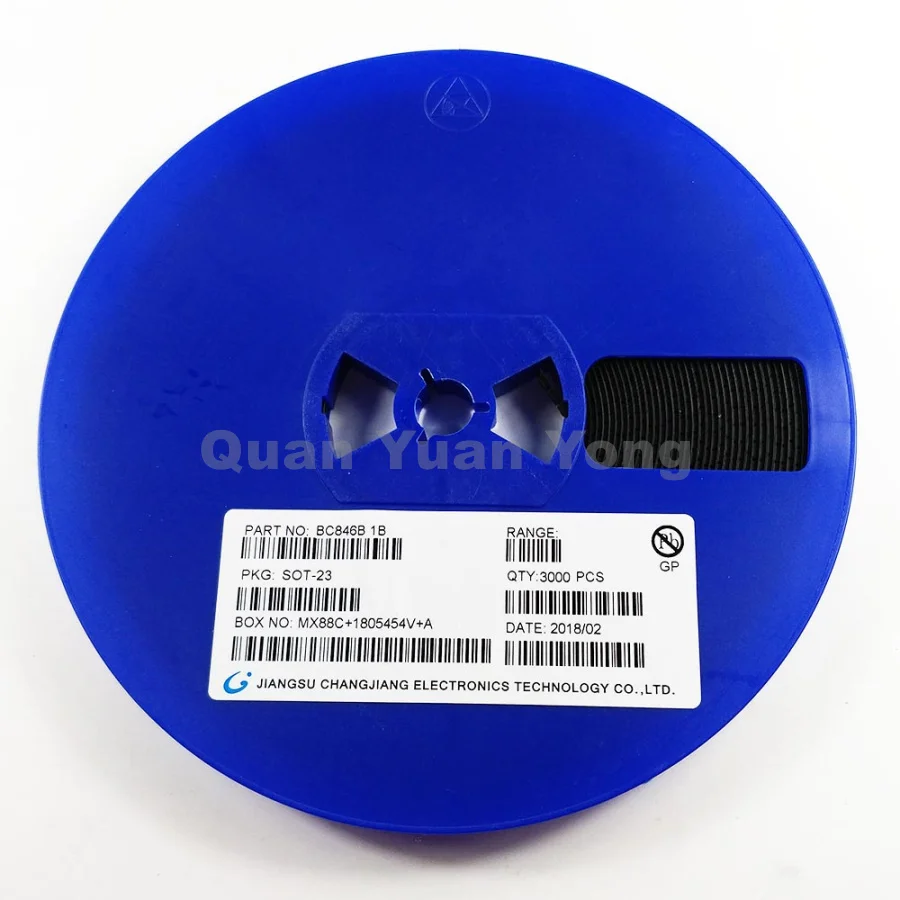 BC846B 1B Good quality transistor Field Effect Triode SOT-23 65V 100mA MOSFET Transistor in stock BC846B Bom List Service