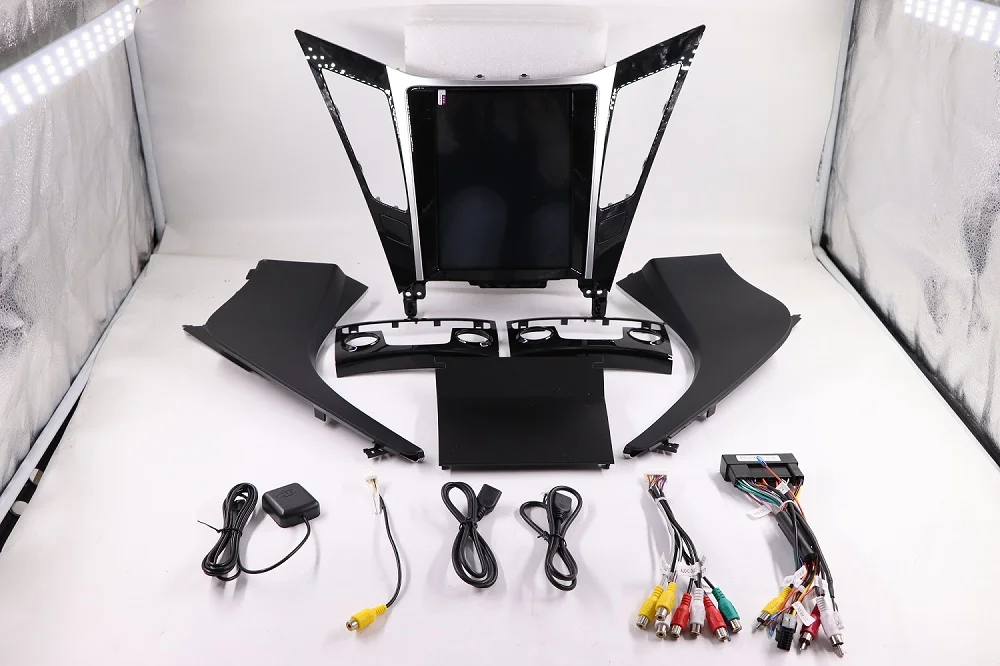9.7'' Car Video Monitoring System Car Tv Screen Dvd Player Vehicle Motorcycle Tracking Device for Hyundai Sonata 8