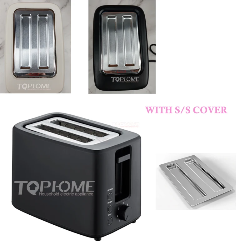 700w Etl Approve 2 Slice Electric Household Bread Toaster 3 Functions