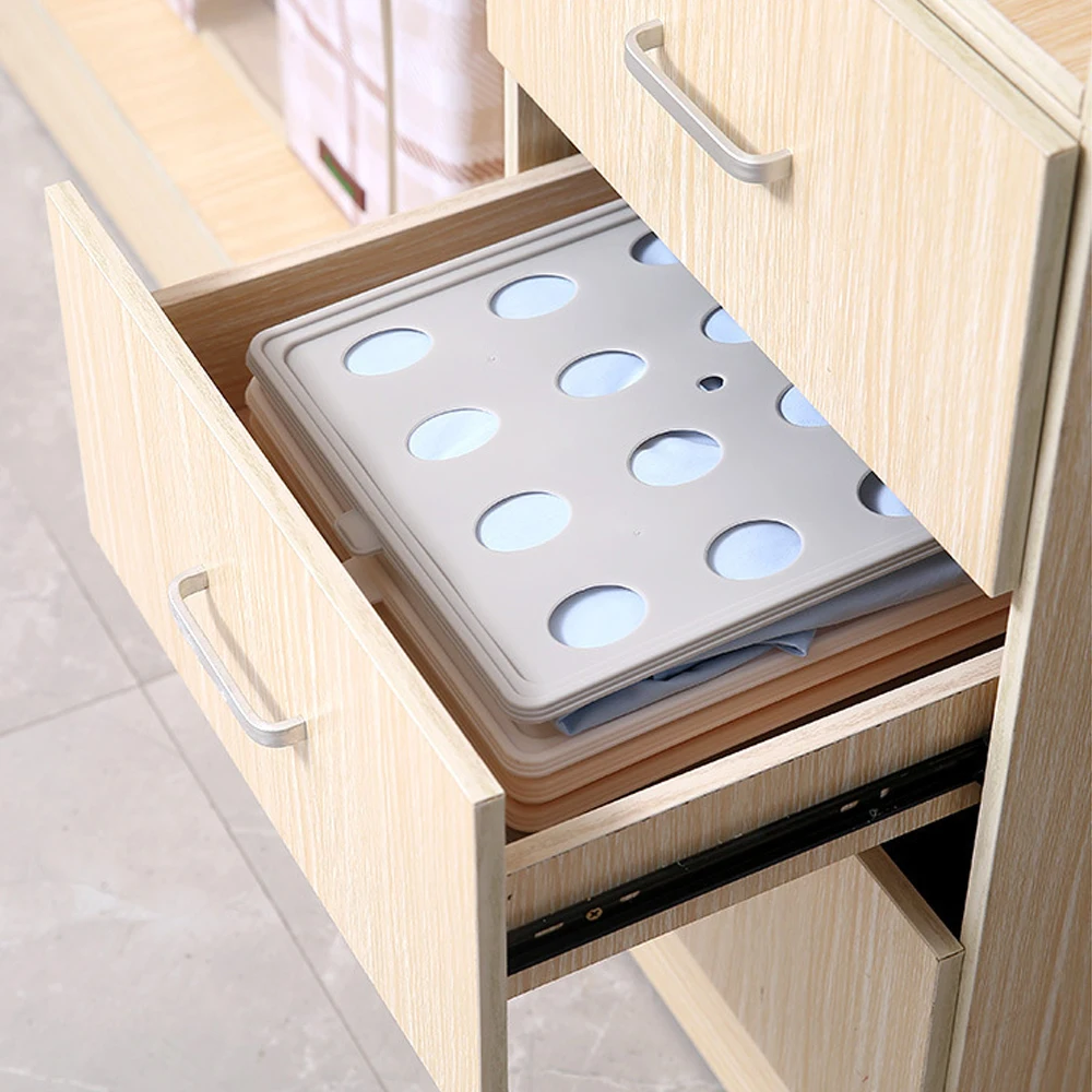 Multi-Functional Wardrobe Storage Separate Tools T Shirt Clothing Folder Board Home Closet Organizer